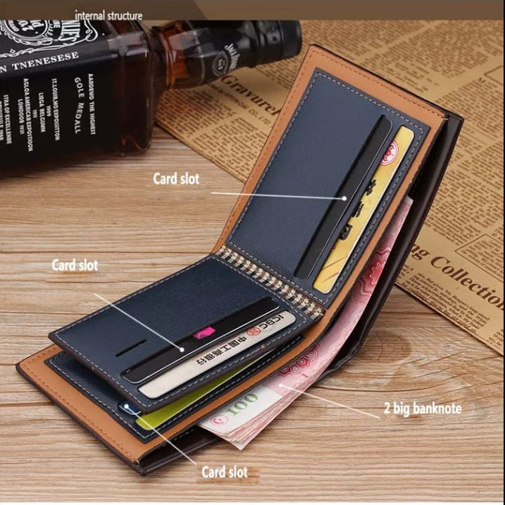 Wallet for Men – Best Selling Short PU Leather Wallet Stylish & Durable Men’s Purse