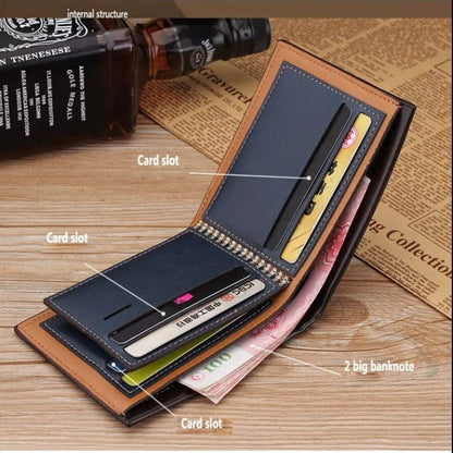 Wallet for Men – Best Selling Short PU Leather Wallet Stylish & Durable Men’s Purse