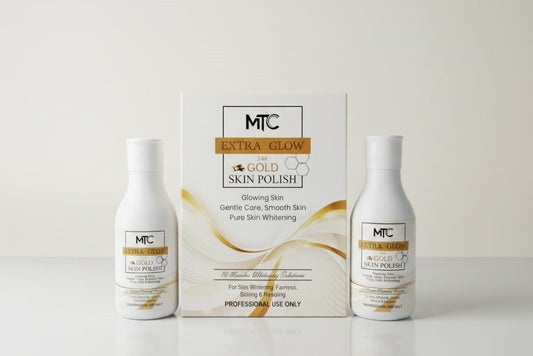 MTC Extra Glow 24K Gold Skin Polish – Professional Whitening & Repairing Kit